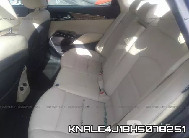 KNALC4J18H5078251 фото 9