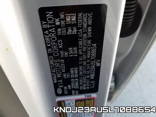 KNDJ23AU5L7088654 фото 2