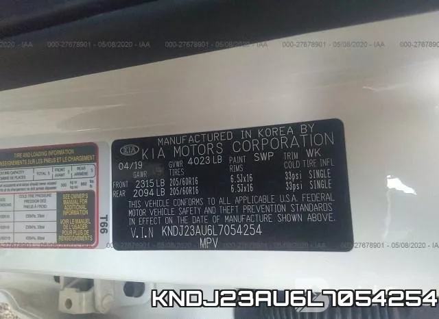 KNDJ23AU6L7054254 фото 10