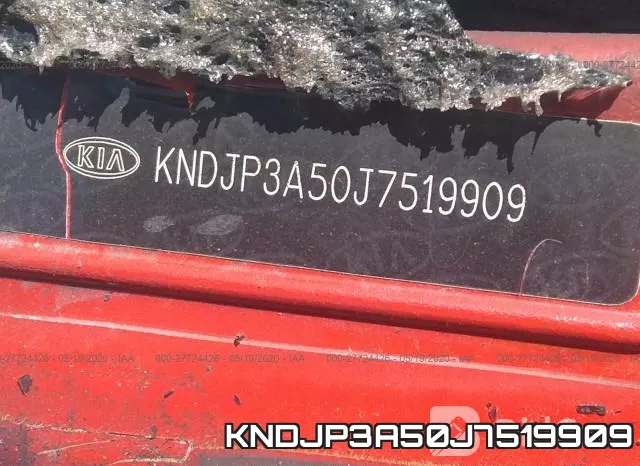 KNDJP3A50J7519909 фото 10