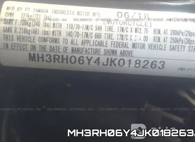 MH3RH06Y4JK018263 фото 2