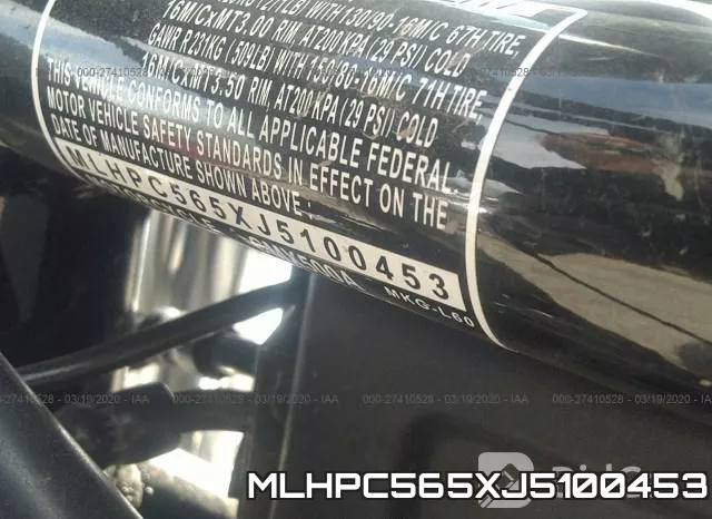 MLHPC565XJ5100453 фото 2