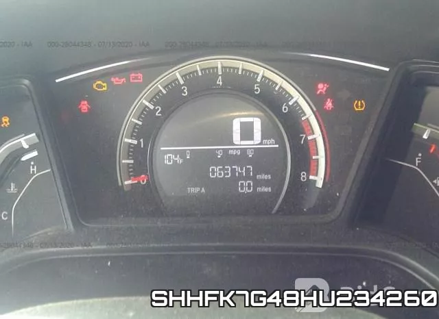 SHHFK7G48HU234260 фото 8