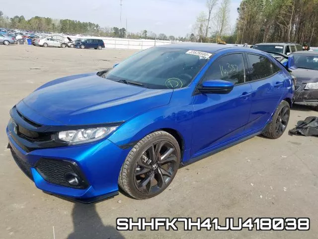 SHHFK7H41JU418038 фото 3