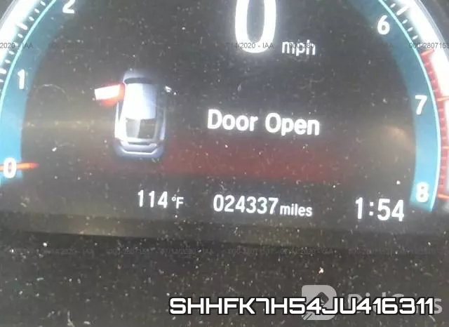 SHHFK7H54JU416311 фото 8