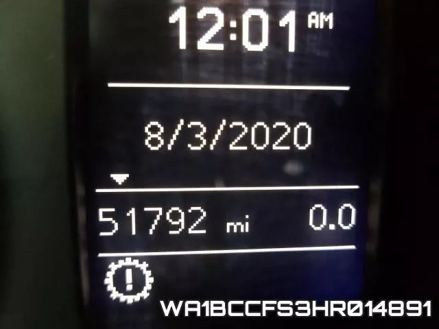 WA1BCCFS3HR014891 фото 9