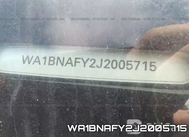 WA1BNAFY2J2005715 фото 10