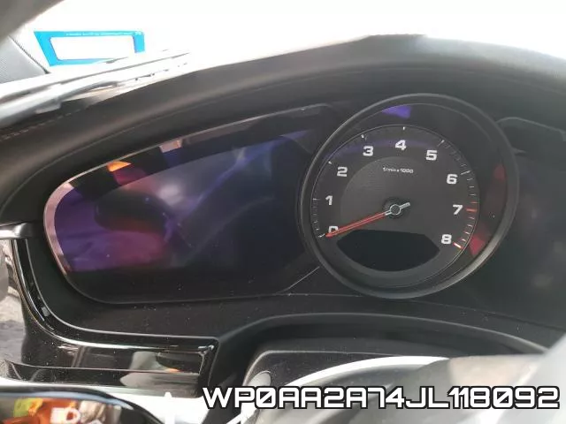 WP0AA2A74JL118092 фото 9