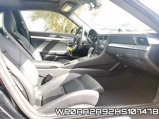 WP0AA2A92HS107478 фото 7
