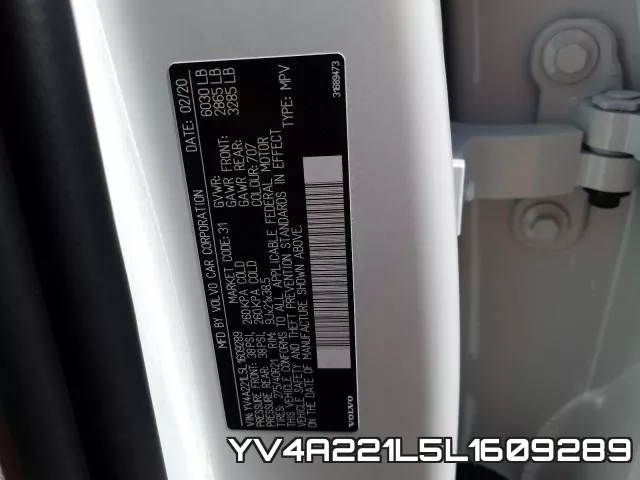 YV4A221L5L1609289 фото 2