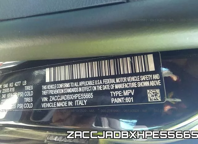 ZACCJADBXHPE55665 фото 10
