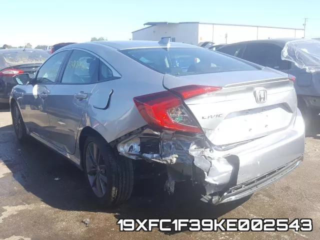 19XFC1F39KE002543 фото 4
