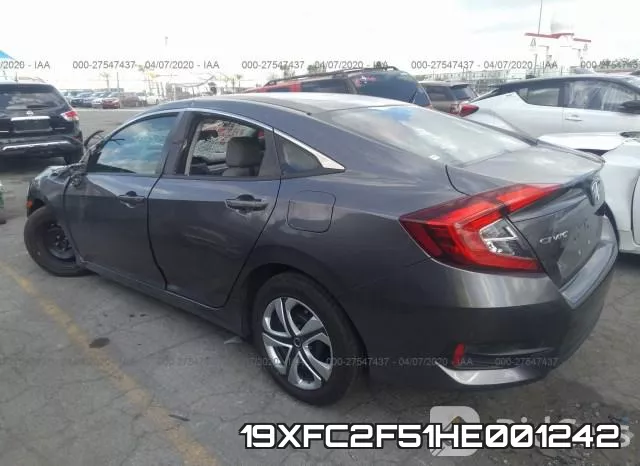 19XFC2F51HE001242 фото 4