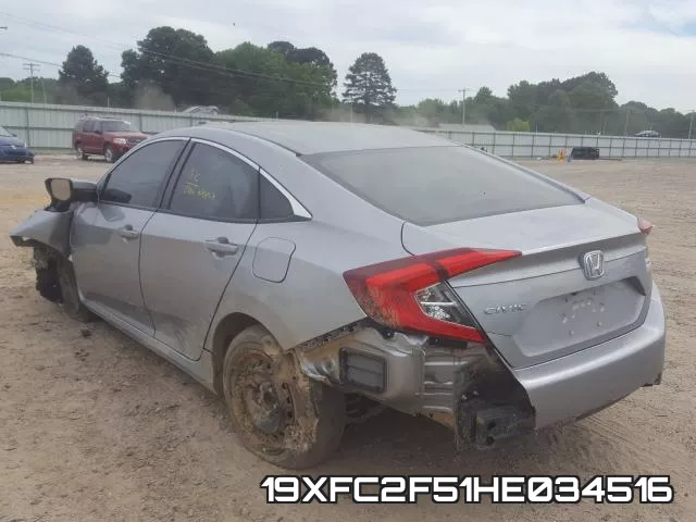 19XFC2F51HE034516 фото 4