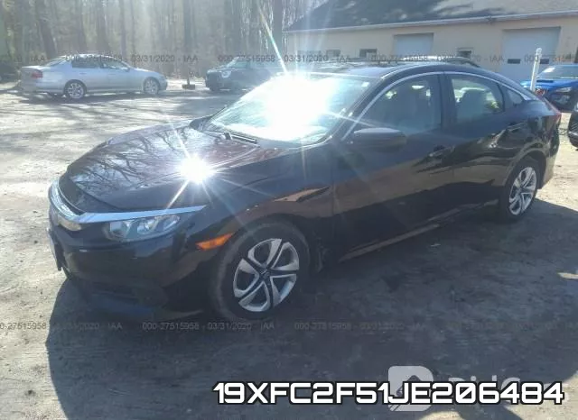 19XFC2F51JE206484 фото 3