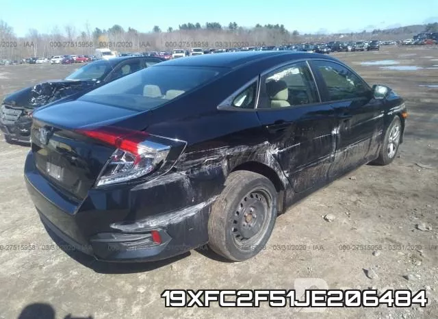 19XFC2F51JE206484 фото 5