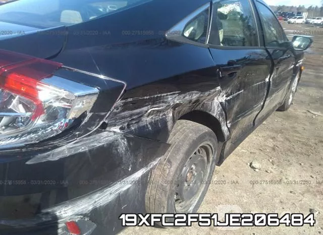 19XFC2F51JE206484 фото 7
