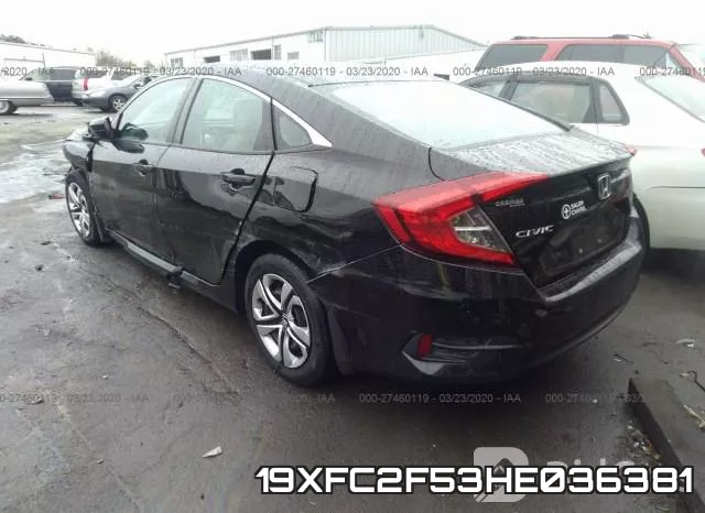 19XFC2F53HE036381 фото 4