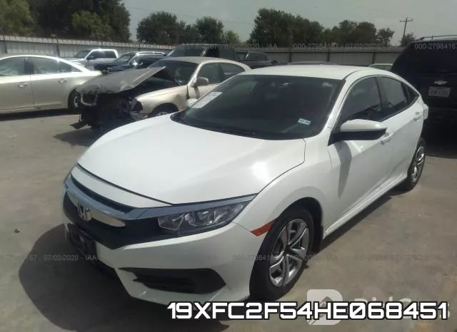 19XFC2F54HE068451 фото 3