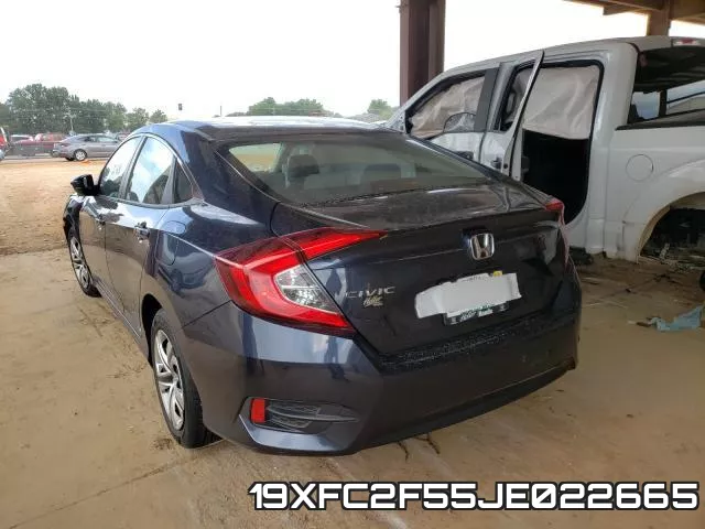 19XFC2F55JE022665 фото 4