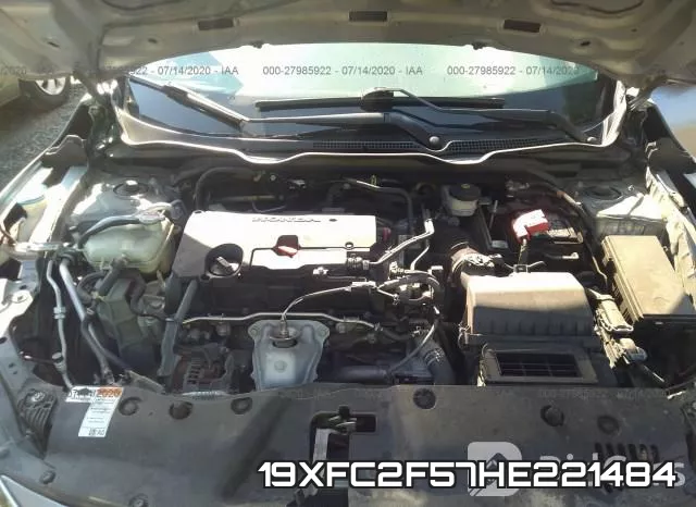 19XFC2F57HE221484 фото 2