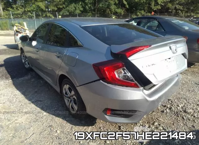 19XFC2F57HE221484 фото 4