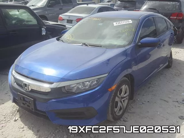 19XFC2F57JE020531 фото 3