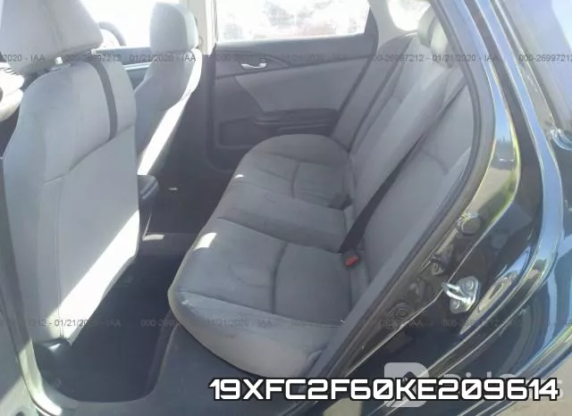 19XFC2F60KE209614 фото 9