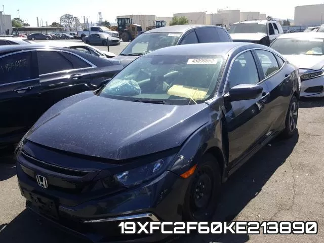 19XFC2F60KE213890 фото 3