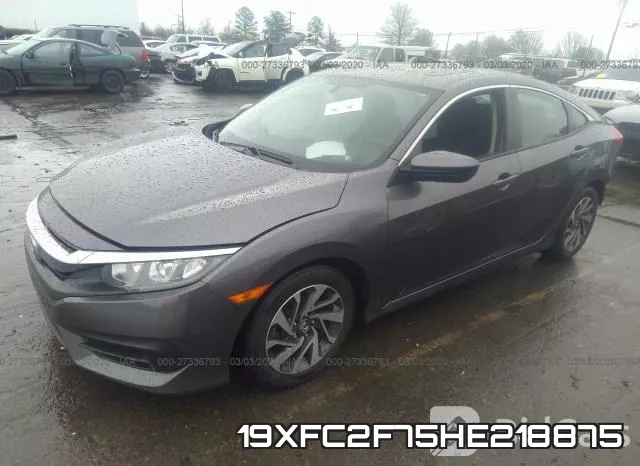 19XFC2F75HE218875 фото 3