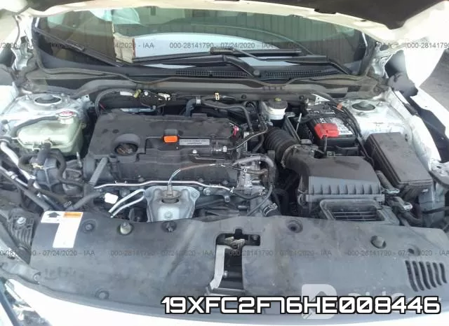 19XFC2F76HE008446 фото 2