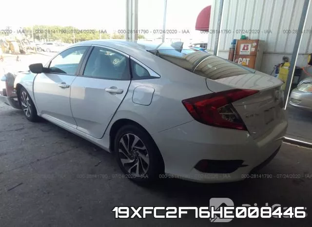 19XFC2F76HE008446 фото 4