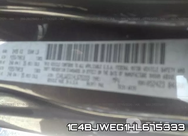 1C4BJWEG1HL675333 фото 10