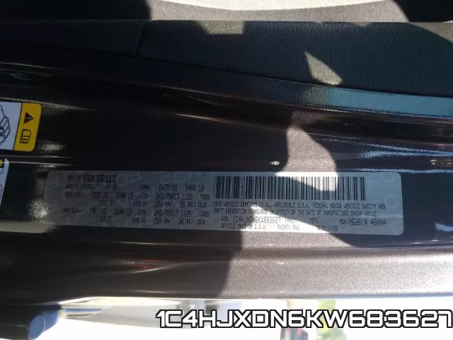 1C4HJXDN6KW683627 фото 2