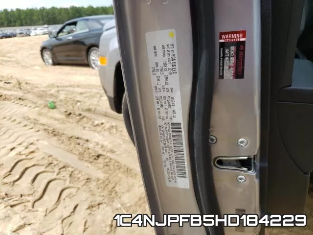 1C4NJPFB5HD184229 фото 2