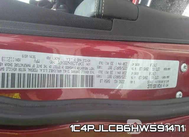 1C4PJLCB6HW591471 фото 10