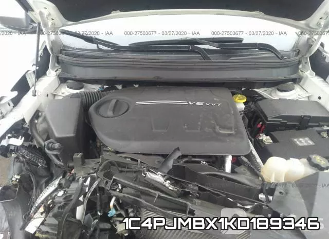 1C4PJMBX1KD189346 фото 2