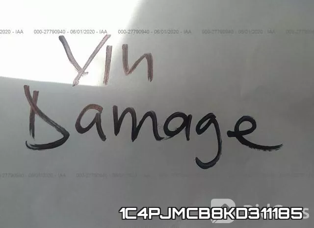1C4PJMCB8KD311185 фото 10