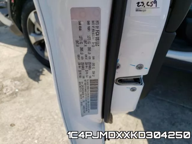 1C4PJMDXXKD304250 фото 2