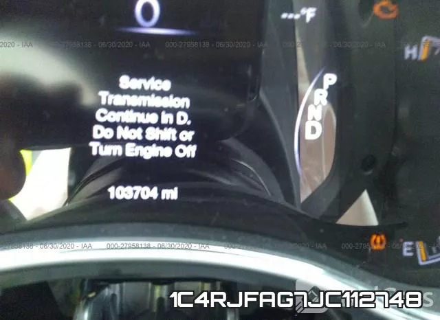 1C4RJFAG7JC112748 фото 8