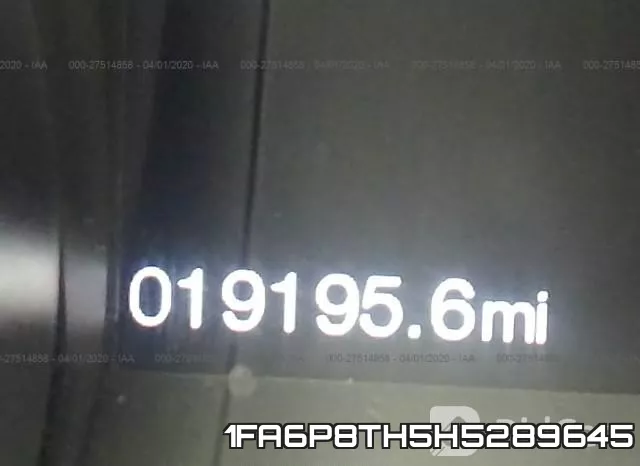 1FA6P8TH5H5289645 фото 8