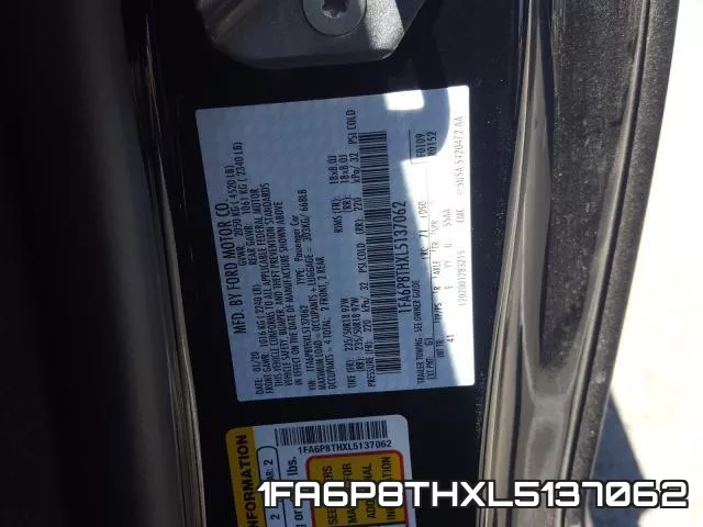 1FA6P8THXL5137062 фото 2