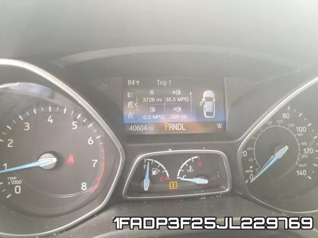 1FADP3F25JL229769 фото 9