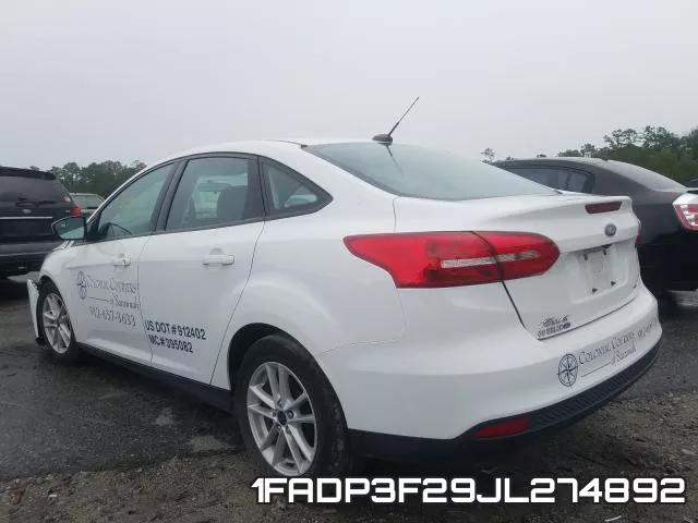 1FADP3F29JL274892 фото 4