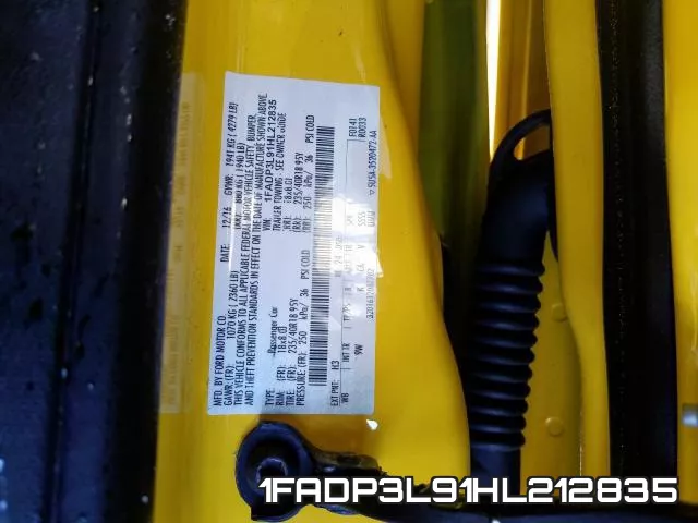 1FADP3L91HL212835 фото 2