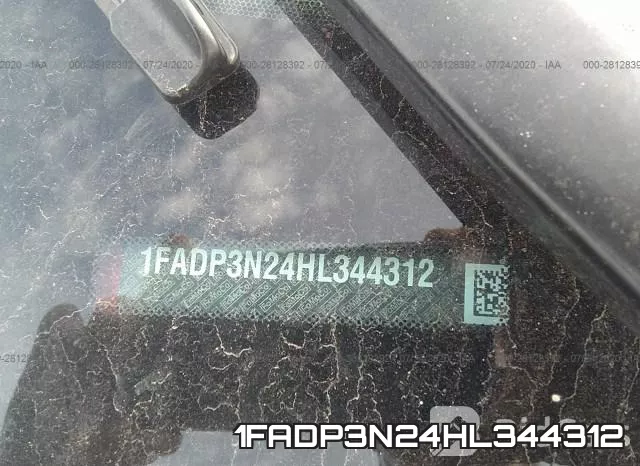 1FADP3N24HL344312 фото 10