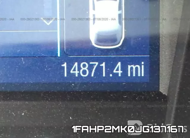 1FAHP2MK0JG137167 фото 8