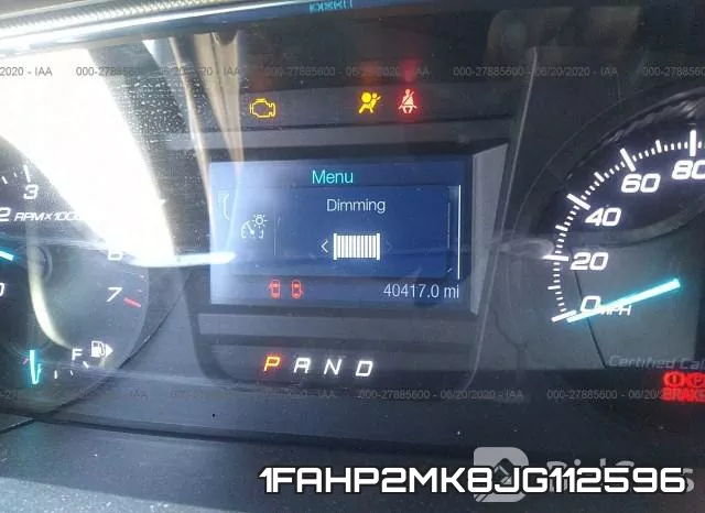 1FAHP2MK8JG112596 фото 8