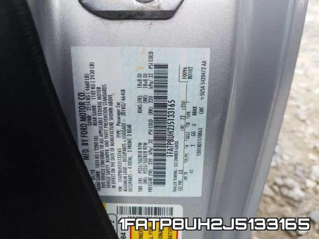 1FATP8UH2J5133165 фото 2