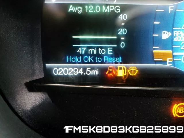 1FM5K8D83KGB25899 фото 9